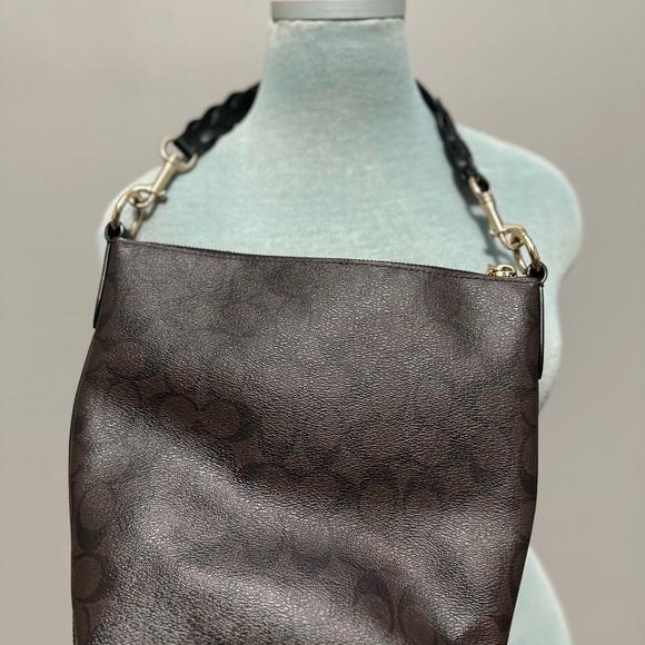 Coach Brown Signature Women's Bag - Picture 2 of 7